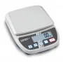 KERN EMS 12K0.1 ζυγαριά ακριβείας, 12 kg x 0,1 g, πλατφόρμα ανοξείδωτου χάλυβα, RS-232, λειτουργία με τροφοδοτικό/μπαταρία