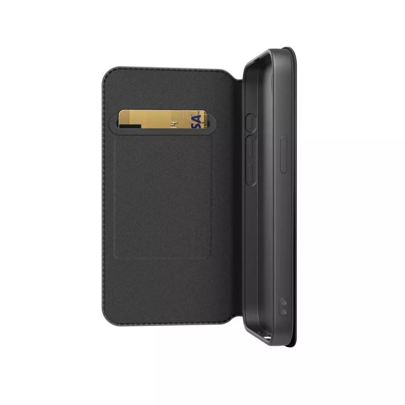 Black Rock Booklet Slim Folio θήκη για Apple iPhone 16e/17e, μαύρο 00229688