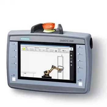 Siemens SIMATIC HMI KTP700F Mobile 7 inch TFT Touch Panel με PROFINET, IP65, Not-Halt και πλήκτρα συγκατάθεσης 6AV21252GB230AX0