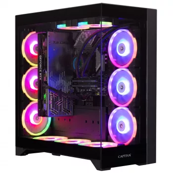 Captiva Highend Gaming R99-755 Επιτραπέζιος υπολογιστής - AMD Ryzen 9 9950X3D, Radeon RX 9070 XT 16GB, 64GB RAM, 2TB SSD, Windows 11 Home