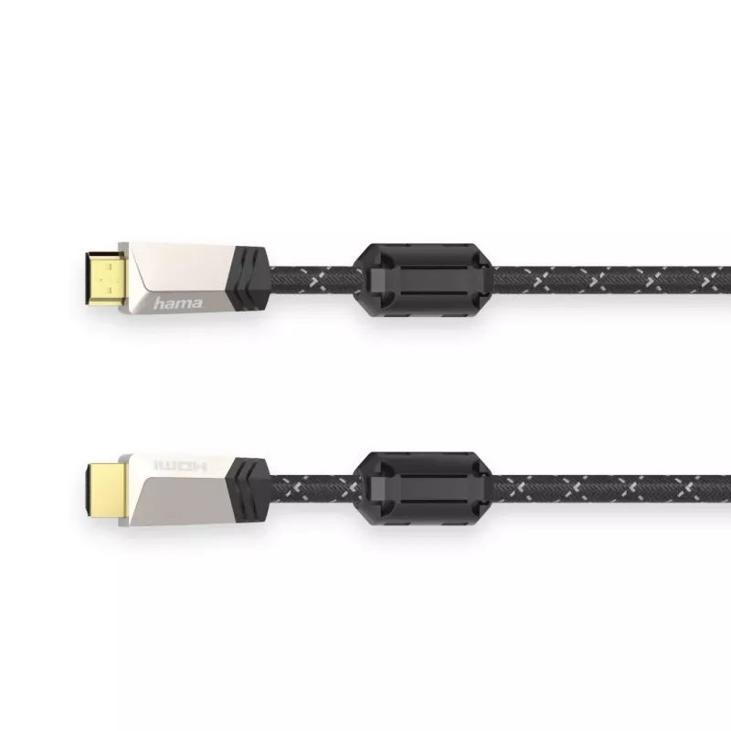 Hama 00205024 καλώδιο HDMI 0,75 m HDMI Τύπος A (Standard) μαύρο, ροζ