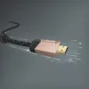 Hama 00205024 καλώδιο HDMI 0,75 m HDMI Τύπος A (Standard) μαύρο, ροζ