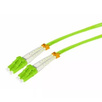 Tecline HD OM5 Multimode LWL-Patchkabel, LC Duplex σε LC Duplex, ανοιχτό πράσινο, 3 m 796LL03