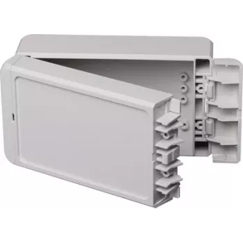 BOPLA CombiNorm-Compact επιτοίχιο κουτί, ABS, ανοιχτό γκρι RAL 7035, 151 x 80 x 60 mm, IP65 96033125