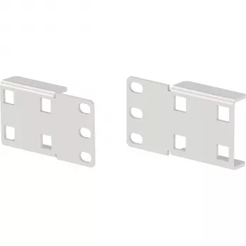 EFB PRO-PDU01.GR PDU Σετ Γωνιών Στήριξης, 1 HE, RAL 7035 Ανοιχτό Γκρι, 2 τεμ.