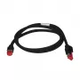 EFB Elektronik K0700SW.0,5 Cat.7 S/FTP LSZH Patch Καλώδιο, 0,5 m, Μαύρο