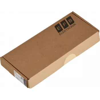 EFB E-20094-24 RJ45 Keystone Slimline/Shortbody Cat.6A Πιστοποιημένο Εξαρτημάτων Ασημί, 24 τεμ.
