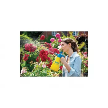 GLORIA Hobby 100 χειροκίνητος ψεκαστήρας πίεσης 1,3 L μπλε κίτρινο πλαστικό ορείχαλκος/πλαστικό 3 bar 000015.0000