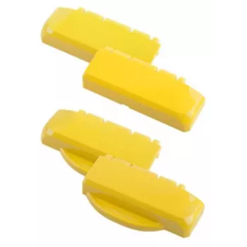 Bopla B SC HB PC-V0-1023 κλείδωμα μεντεσέ, πολυανθρακικό, κίτρινο σήμανσης, 100 x 27 x 48,3 mm 96910003