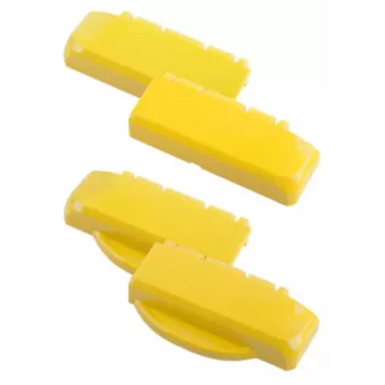 Bopla B SC HB PC-V0-1023 κλείδωμα μεντεσέ, πολυανθρακικό, κίτρινο σήμανσης, 100 x 27 x 48,3 mm 96910003