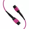 EFB Elektronik MPO-PLUS OM4 8-ινών Τύπος B LSZH καλώδιο patch, Erika-Violett, 3m MPOF8MPOFOM4-3