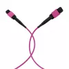 EFB Elektronik MPO-PLUS OM4 8-ινών Τύπος B LSZH καλώδιο patch, Erika-Violett, 3m MPOF8MPOFOM4-3