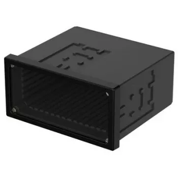 Bopla NGS 9408 UNINORM Θήκη ενσωμάτωσης, 96 x 48 x 85 mm, Μαύρο RAL 9005 17940801.MT1