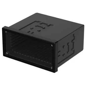 Bopla NGS 9408 UNINORM Θήκη ενσωμάτωσης, 96 x 48 x 85 mm, Μαύρο RAL 9005 17940801.MT1