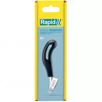 RAPID TOOLS R3 αφαιρέτης συρραπτικών, ασημί/μαύρο, σιαγόνες χάλυβα, εργονομική λαβή 5001701