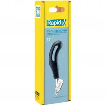 RAPID TOOLS R3 αφαιρέτης συρραπτικών, ασημί/μαύρο, σιαγόνες χάλυβα, εργονομική λαβή 5001701