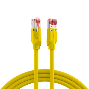 EFB Elektronik Cat.5e S/UTP PUR καλώδιο patch για αλυσιδωτή μεταφορά, RJ45, 7,5m, κίτρινο K8032.7,5