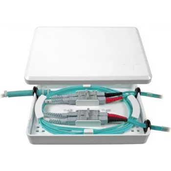 EFB Elektronik μικρο-κουτί συγκόλλησης για 4x SC-Simplex υποδοχή και 5 crimp συγκολλήσεις, 53701.1V2