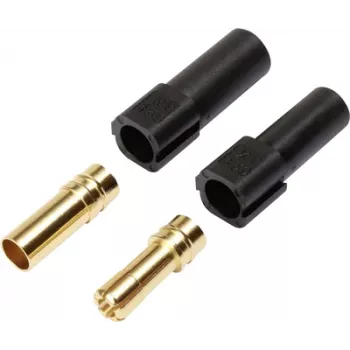 Reely XT150 επιχρυσωμένο σετ βυσμάτων, 150A, μαύρο XT150 μαύρο