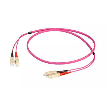EFB Elektronik Duplex Jumper SC-SC 50/125µ OM4 LSZH Erika βιολετί επίπεδο Twin 3x5mm 7,5m O0318FT.7,5