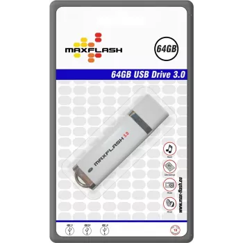 MEMORYSOLUTION MAXFLASH 64GB USB 3.0 Highspeed USB stick, Retail