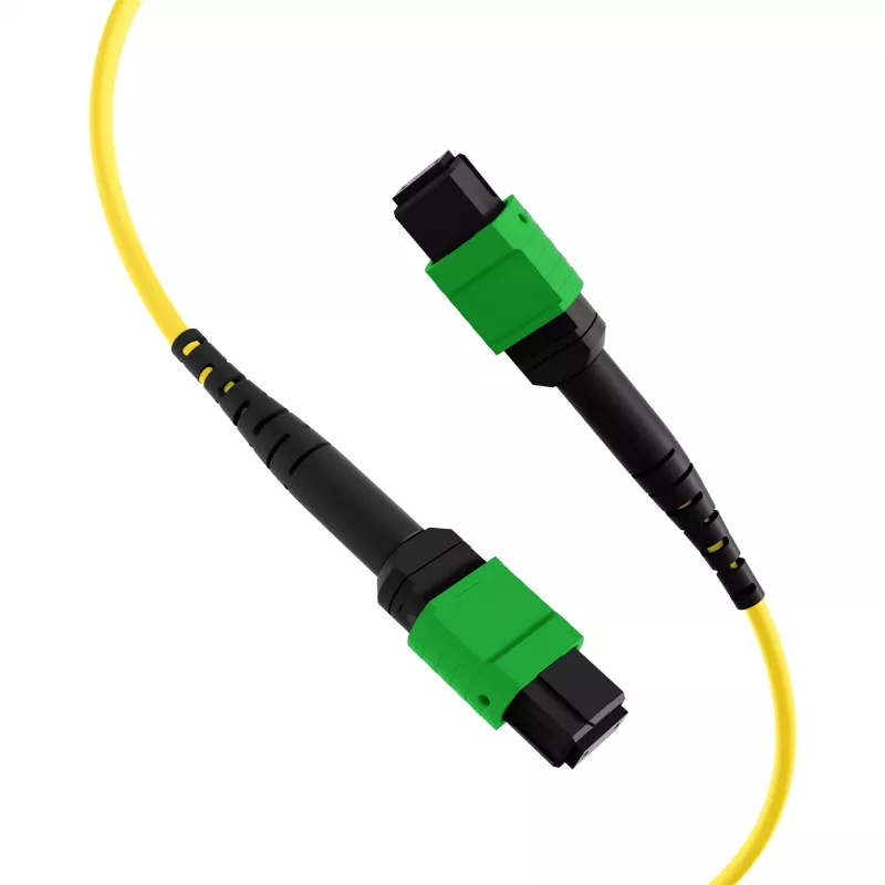 EFB MTPF48MTPFOS2-25-A OS2 Singlemode 48 ινών MTP APC καλώδιο patch, 25 m, κίτρινο