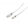 Exertis Connect καλώδιο Lightning 1 m ασημί 39910218