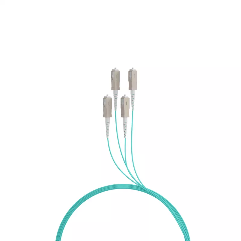 EFB Elektronik OM3 Multimode καλώδιο trunk οπτικών ινών, 4 ίνες, SC-SC, 10m, LSZH, Dca O8301S10OM3