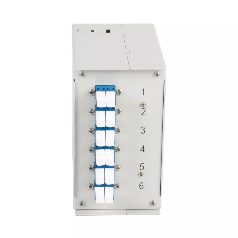 EFB Elektronik Κουτί ράγας DIN OS2 6x Υποδοχή LC-Duplex χωρίς pigtails (BHS60921.6)