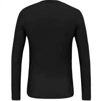 Salewa Cristallo Classic μακρυμάνικο θερμικό μπλουζάκι ανδρικό Black Out L