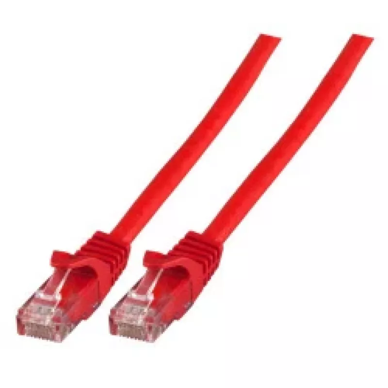 EFB K8110RT.5 Cat.5e U/UTP LSZH CCA καλώδιο patch, RJ45, κόκκινο, 5m