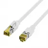 EFB-Elektronik Cat.6A S/FTP LSZH καλώδιο patch, RJ45, λευκό, 0,25 m K8560WS.0,25