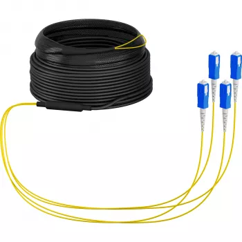EFB Elektronik καλώδιο κορμού U-DQ ZN BH OS2 4E 1x4 SC-SC 20m Dca LSZH - καλώδιο οπτικών ινών - 20 m O8301S20OS2