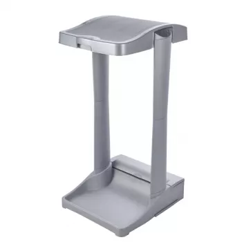 KEEEPER σύστημα κάδου απορριμμάτων Ole 35x40x75cm ανοιχτό ασημί