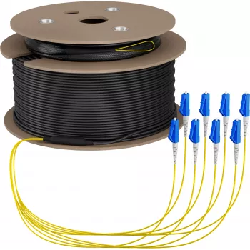 EFB Elektronik καλώδιο κορμού U-DQ ZN BH OS2 8E 1x8 LC-LC 80m Dca LSZH - 80 m O8322S80OS2