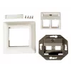 EFB ET-25085FO σετ πλαισίου οπτικών ινών για 2x E2000, SC Simplex, LC Duplex, RAL 9010