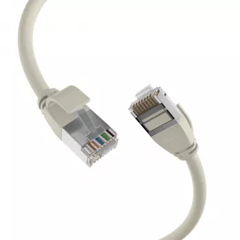 EFB-Elektronik καλώδιο patch RJ45 Cat.6A U/FTP TPE 4mm Ultraflex γκρι 1,5m K5547GR.1,5