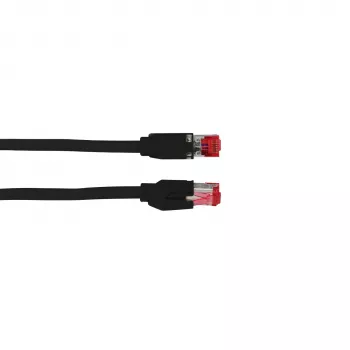 EFB Elektronik Cat.7 S/FTP LSZH καλώδιο patch, RJ45, 0,25 m, μαύρο K0700SW.0,25