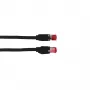 EFB Elektronik Cat.7 S/FTP LSZH καλώδιο patch, RJ45, 1,5m, μαύρο K0700SW.1,5