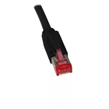 EFB Elektronik Cat.7 S/FTP LSZH καλώδιο patch, RJ45, 1,5m, μαύρο K0700SW.1,5