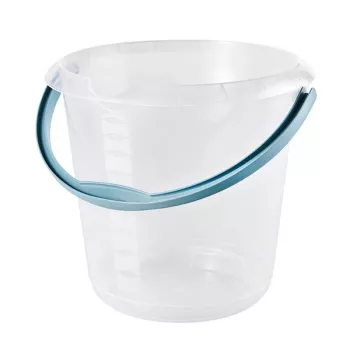 KEEEPER κουβάς με στόμιο 10L Mika Ø30x28cm διαφανές