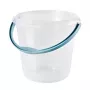 KEEEPER κουβάς με στόμιο 10L Mika Ø30x28cm διαφανές