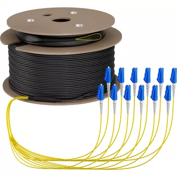 EFB Elektronik καλώδιο trunk U-DQ ZN BH OS2 12E 1x12 LC-LC 90m Dca LSZH O8342S90OS2