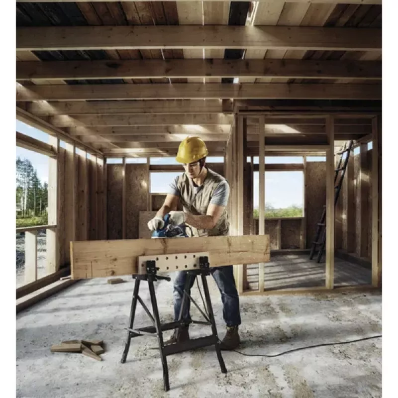 Bosch Power Tools GHO 20-82 Professional πλάνη (μπλε/μαύρο, 700 Watt)