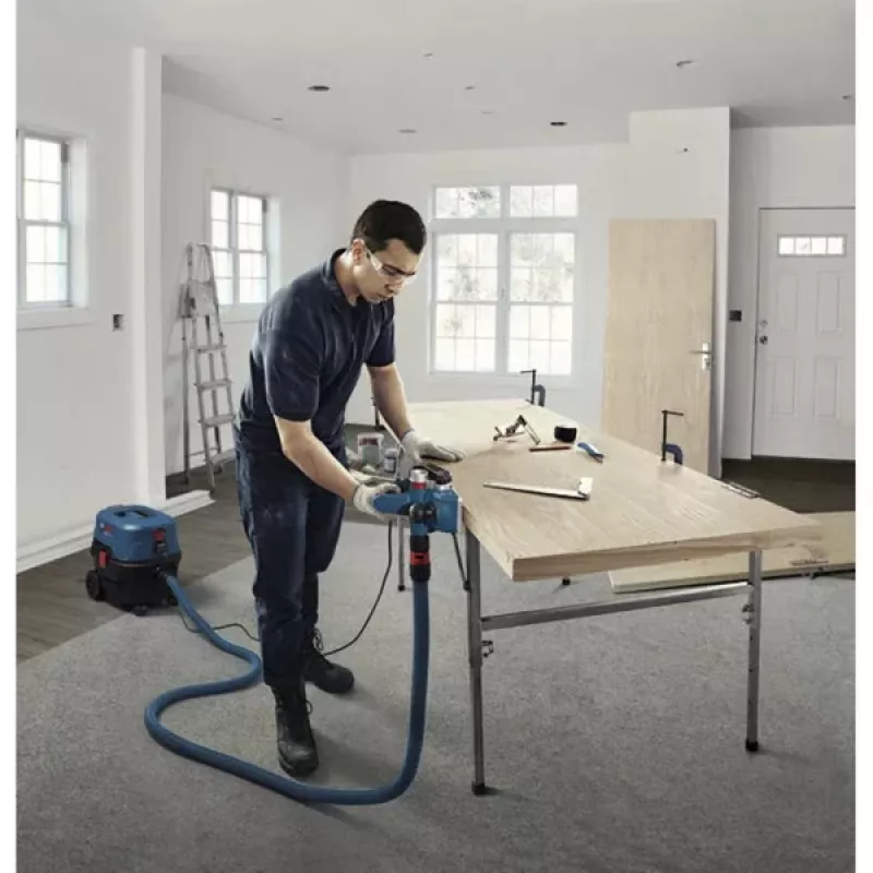 Bosch Power Tools GHO 20-82 Professional πλάνη (μπλε/μαύρο, 700 Watt)