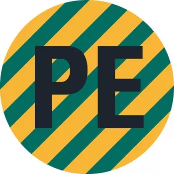 HEIN 172023 ετικέτα σήμανσης αγωγών PE, PET, αυτοκόλλητη, κίτρινο/πράσινο, 4 x 12 mm, 1000 ετικέτες ανά ρολό