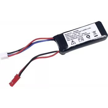 Reely 7,4 V 600 mAh 2S LiPo stick μπαταρία με βύσμα BEC (15C) 1614803