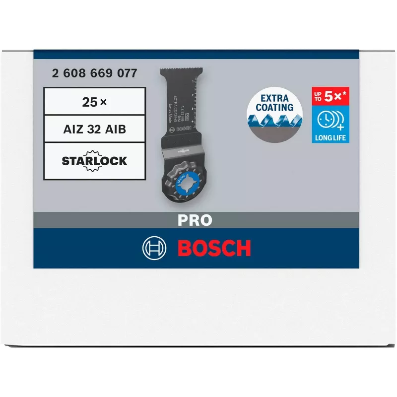 Bosch Professional Starlock AIZ 32 AIB Λεπίδα βύθισης, 32 x 50 mm, Bi-Metal 2608669077