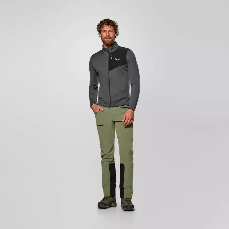 Salewa Ortles Fleece FZ Ανδρικό Μπουφάν Onyx M