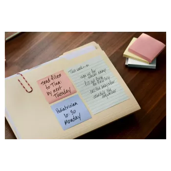 3M Post-it Recycling Notes 655-1RPT-N, 127 x 76 mm, μωβ, 100 φύλλα, 100% ανακυκλωμένο χαρτί